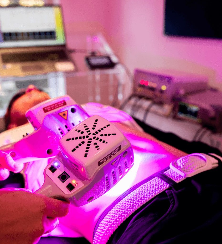 Firefly light therapy device used for gut treatment